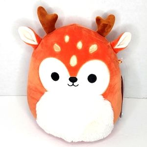 WELLESLEY 🦌 FTM ☆ Orange & White Fawn Original Squishmallow ☆ NWT ☆